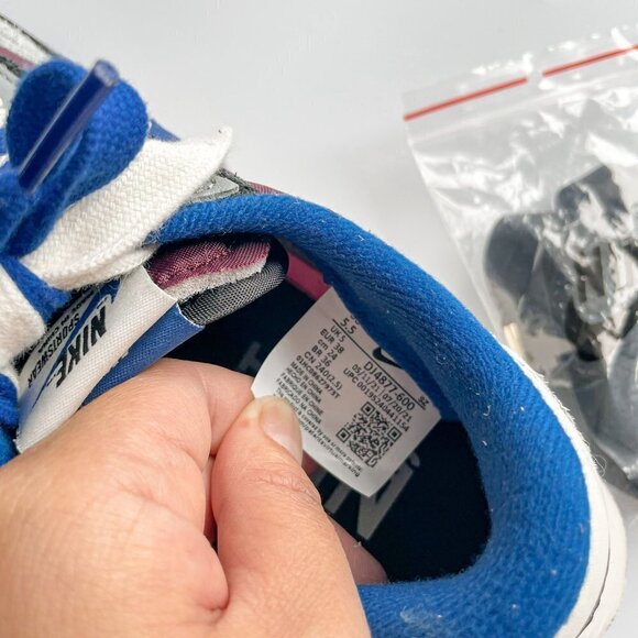 NIKE Sacai x Undercover xLDWaffle Night Maroon Team Royal DJ4877-600 Sneaker 5.5 - Picture 4 of 9